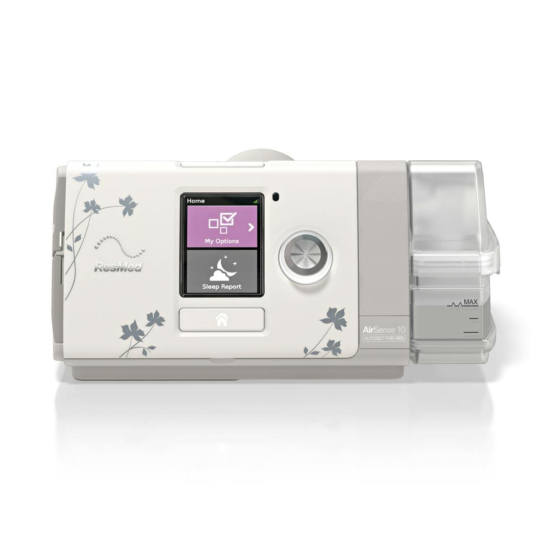 AirSense 10 AutoSet for Her 4G with Built-in Wireless Connectivity, HumidAir and ClimateLineAir